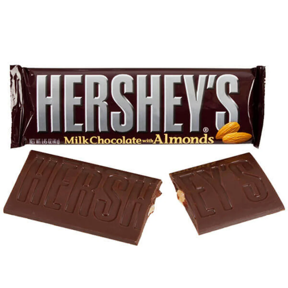 Hershey'S Bar (Milk Chocolate W Almonds)
