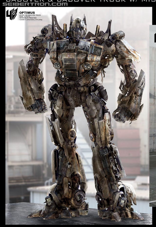 Optimus Prime rouillé