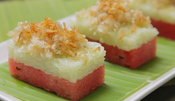 ข้าวปลาแห้งแตงโม